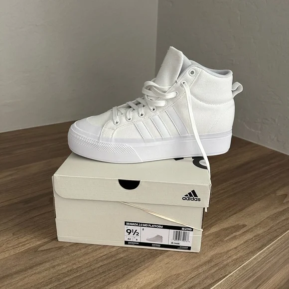 adidas | Shoes | Brand New Adidas Bravada 2 Mid Platform Sneaker | Poshmark